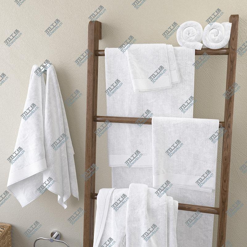 images/goods_img/202104094/3D A set of towels for the bathroom m33 model/4.jpg
